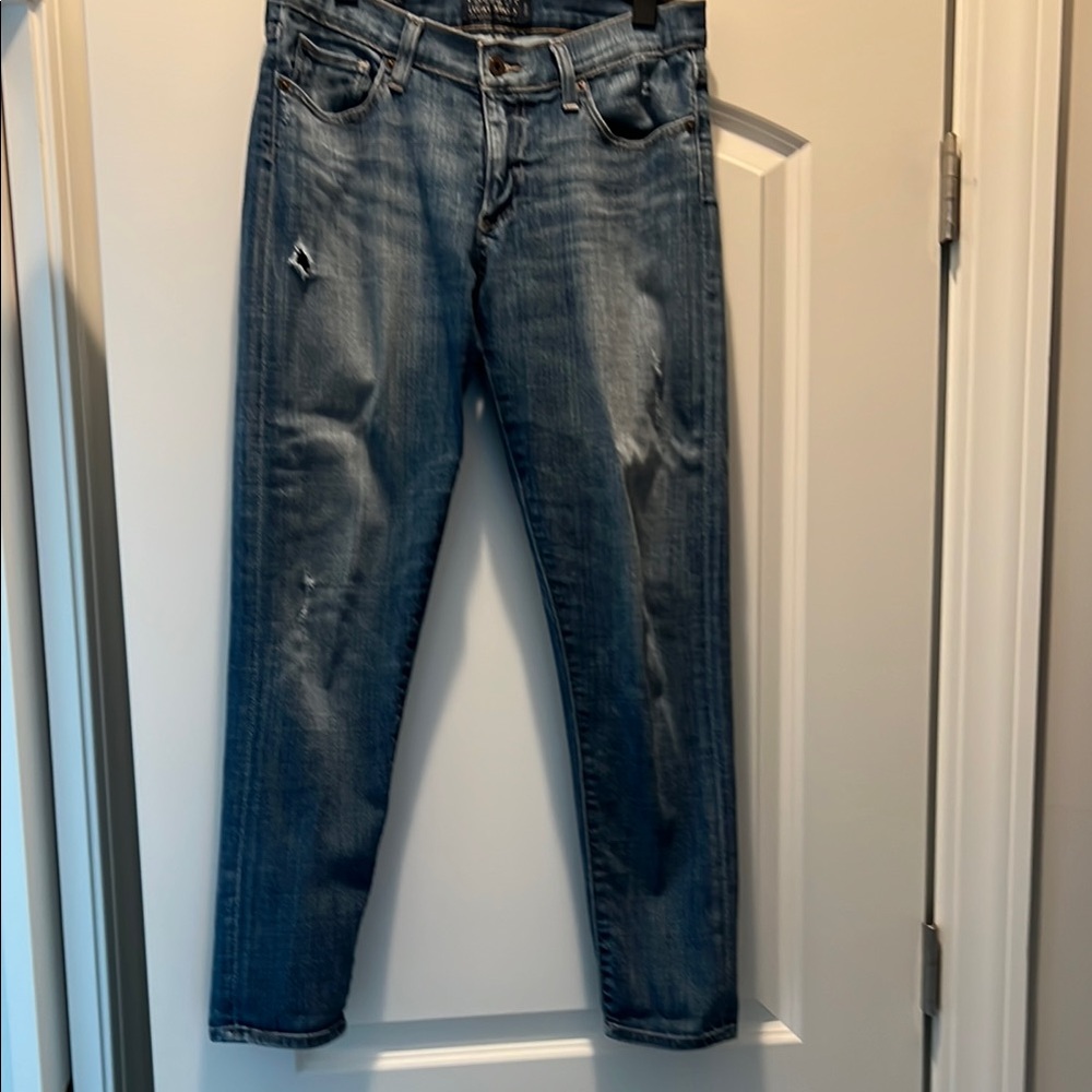 Stylish Lucky Brand Blue Distressed Jeans